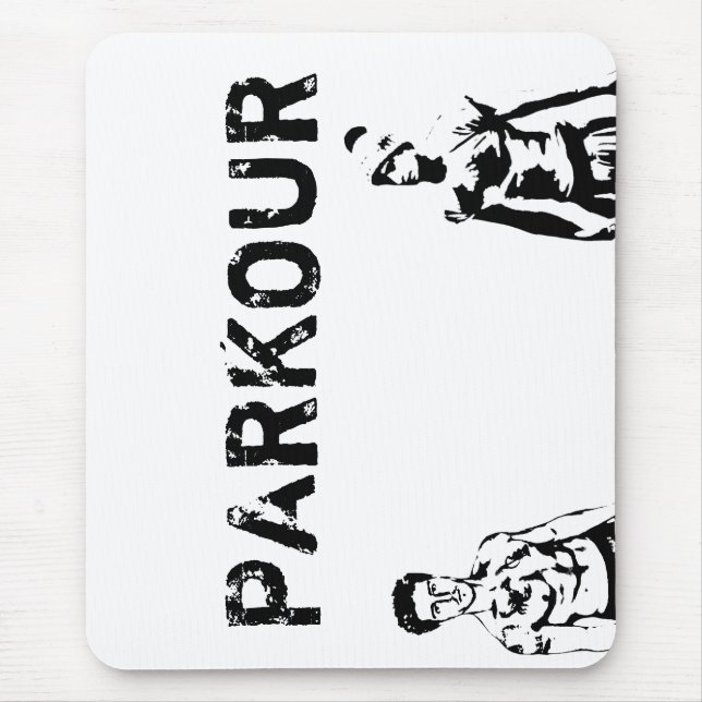 Parkour Mousepad Musmatta (Framsidan)