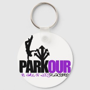 Parkour Nyckelring