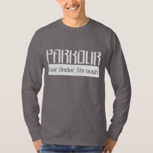 Parkour O.U.T vit T-shirt