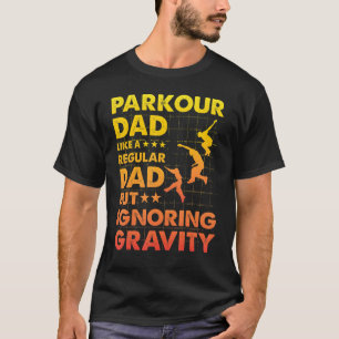Parkour Pappa liknar ett reguljärt Pappa men ignor T Shirt