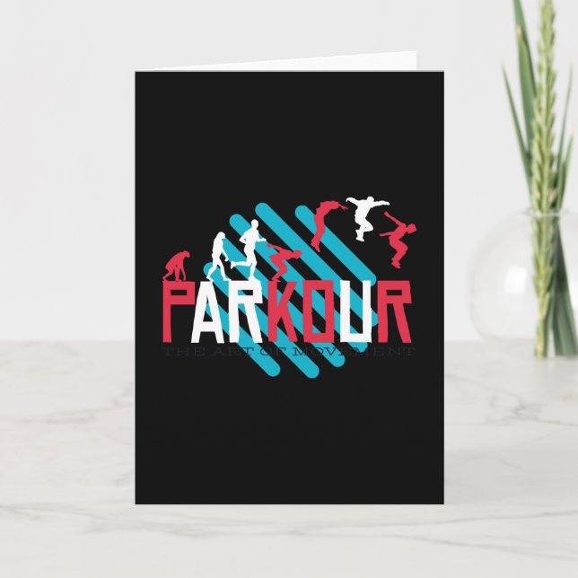 Parkour, Parkour, Acrobatik, Freerunning Kort (Framsida)