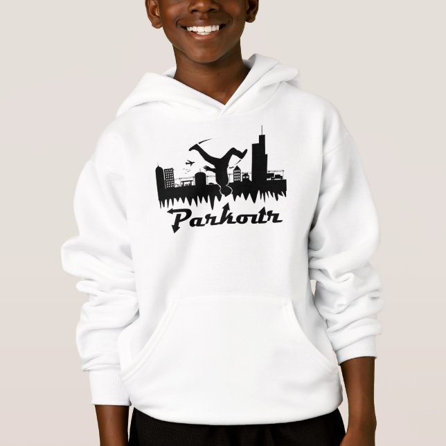 Parkour stad t-shirt (Framsida)