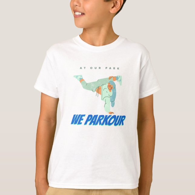 Parkour T-Shirt (Framsida)