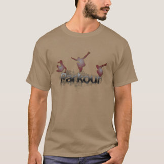 Parkour t-skjorta tee shirt