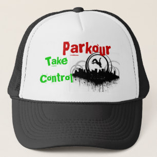 Parkour tar kontrollerar keps