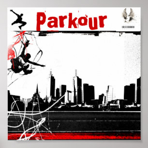 Parkour tryck