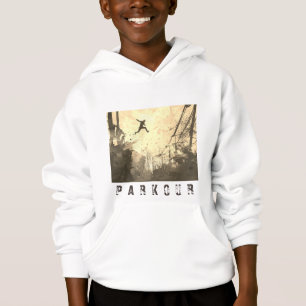 Parkour Urban Barstacle Course Modern Sepia T Shirt
