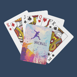 Parkour Urban Free Runing Free Styling Modern Art Casinokort