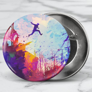 Parkour Urban Free Runing Freestyling Modern Art Knapp