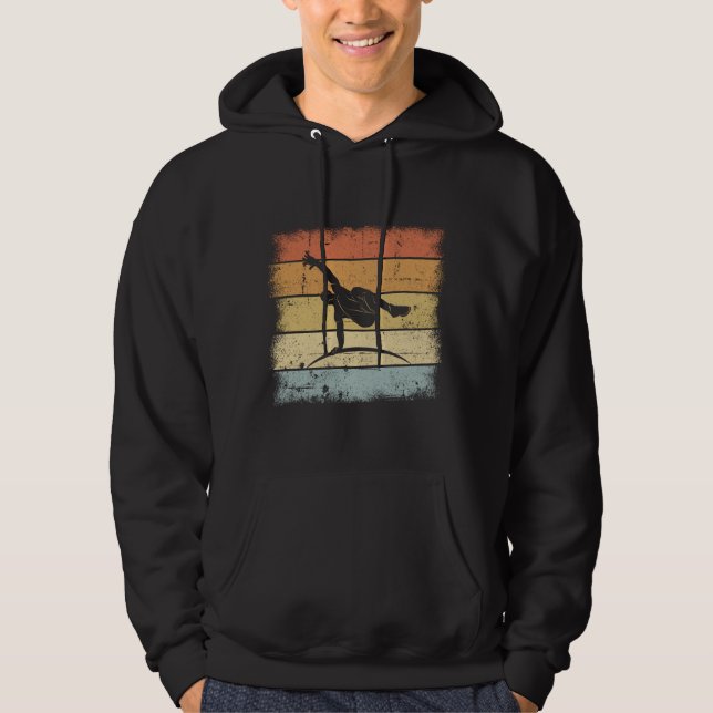 Parkour Vintage Retro Hoodie (Framsida)
