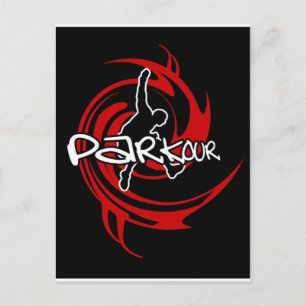 parkour vykort