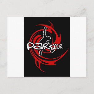 parkour vykort