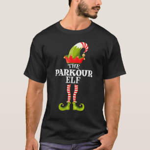 Parkourälvan Jul Grupp Matchande Familj T Shirt