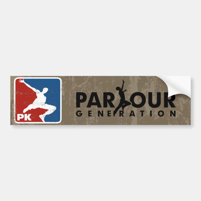 Parkouren Bildekal (Framsidan)