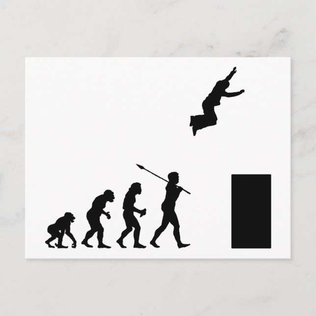 Parkourist Vykort (Framsida)