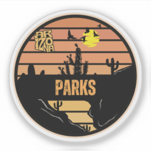 Parks, Arizona Klistermärken