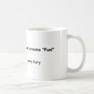 Parks&Rec tecknad Sans muggen Kaffemugg