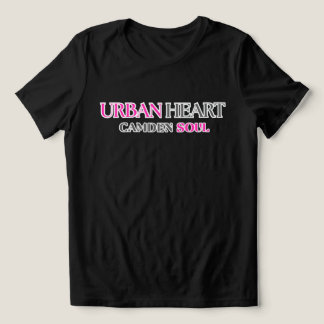 PARKSIDE PRIDE URBAN HEART Svart Rosa Dam T Shirt