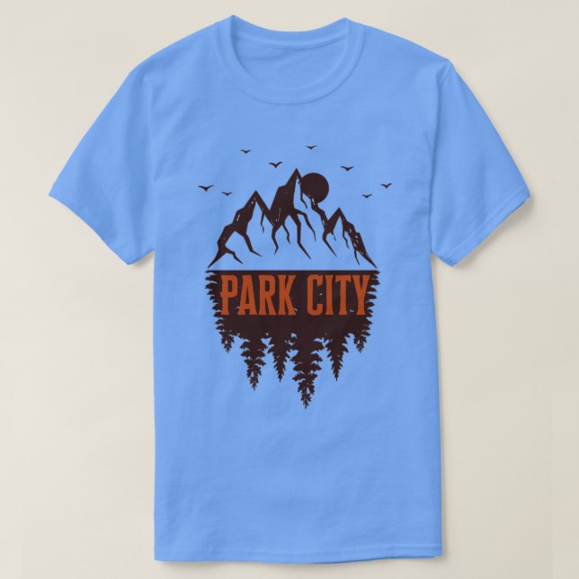 Parkstadens utah bergsretro t shirt (Design framsida)