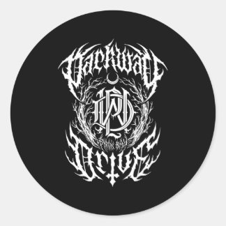 Parkway Drive Officiell Merchandise Metall Vapensk Runt Klistermärke