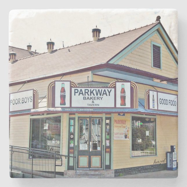 Parkway, Parkway Po-Boys, New Orleans Stenunderlägg (Framsidan)