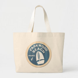 Parkwood Beach Tote Jumbo Tygkasse