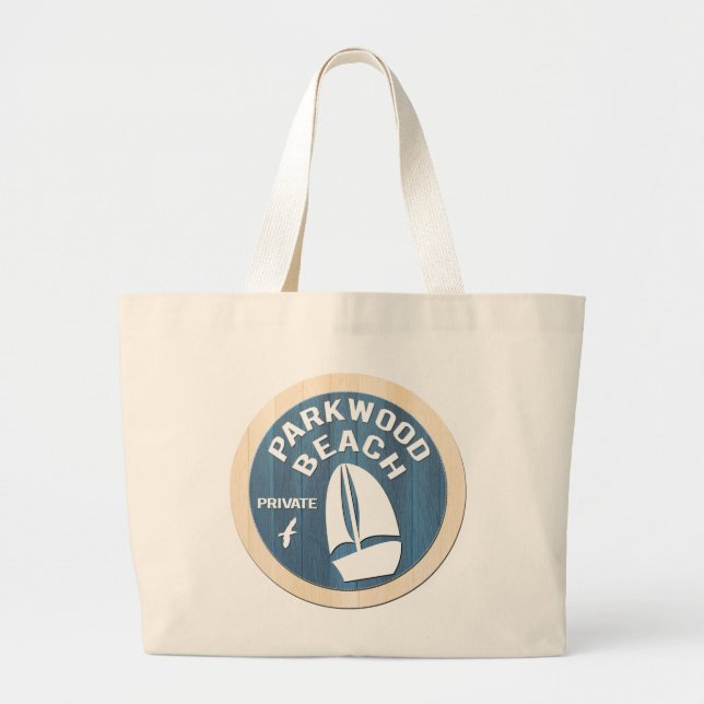 Parkwood Beach Tote Jumbo Tygkasse (Framsidan)