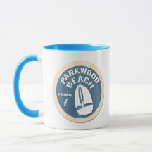 Parkwood strandmugg