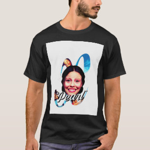 Pärla en galenhetsporträtt t shirt