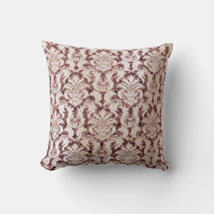 Pärla för elfenben för Sequin Burgundy för Kudde