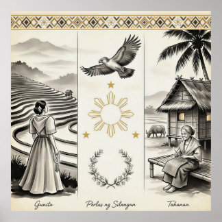 Pärla-Östas hem-Filippinska arvet Poster