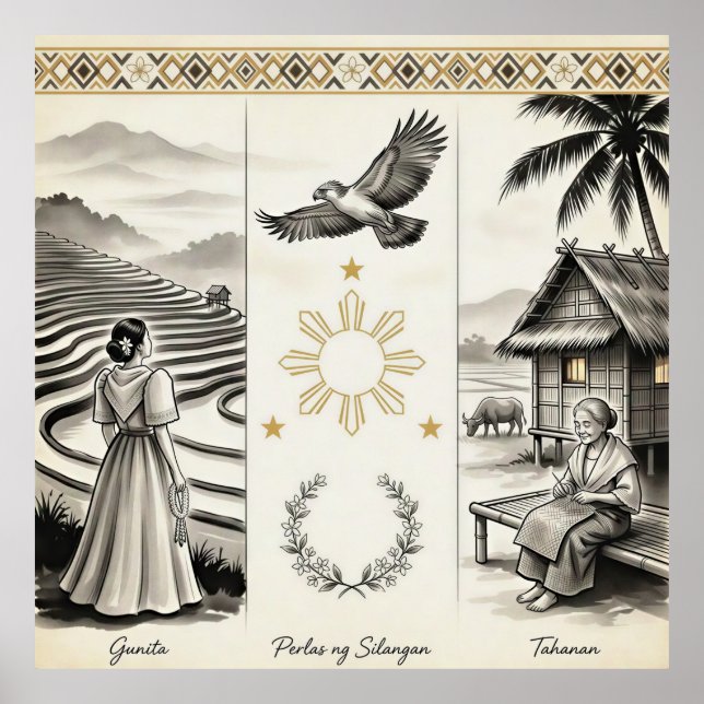 Pärla-Östas hem-Filippinska arvet Poster (Framsidan)