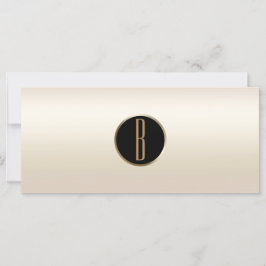 Pärla Shimmer Guld Glam Monogram Presentkort