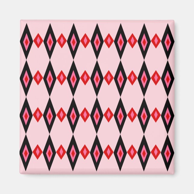 Pärlade diamanter magnet (Framsidan)