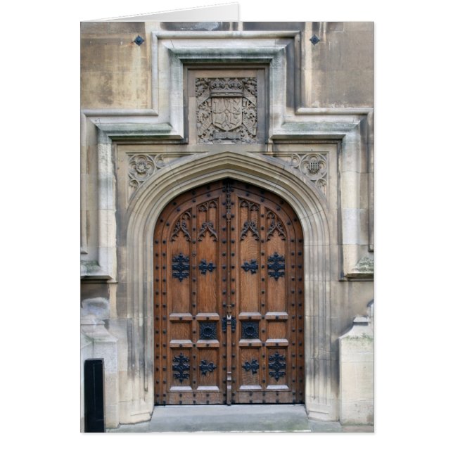 Parlament Doors - Westminster - London Hälsningskort (Framsidan)