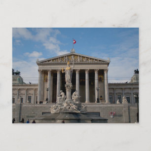 Parlament, Wien Österreich Vykort