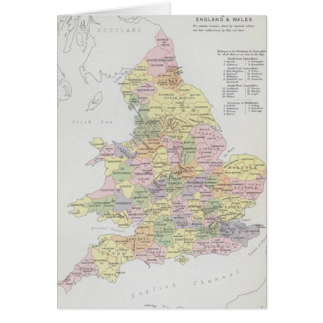 Parlamentarisk framställning | England & Wales Hälsningskort (Framsidan)