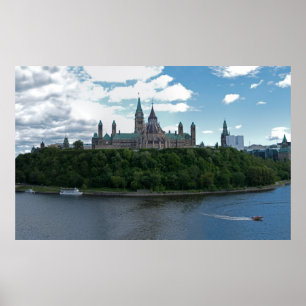 Parlamentbacke Ottawa Kanada Poster
