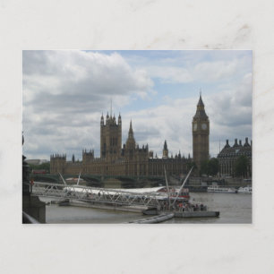 Parlamentet i London vykort