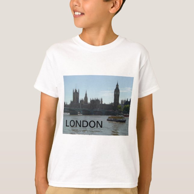 Parlamentet och Big Ben T Shirt (Framsida)