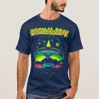 Parlamentets Funkadelic Retro Mothership Sten Funk T Shirt