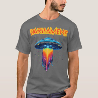 Parlamentets Funkadelic Retro Mothership Sten Funk T Shirt