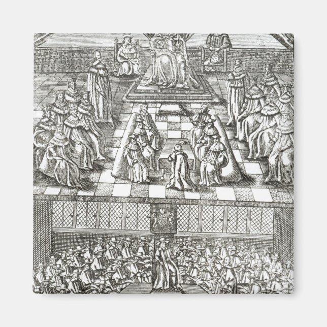 Parlamentets hus 1640 magnet (Framsidan)