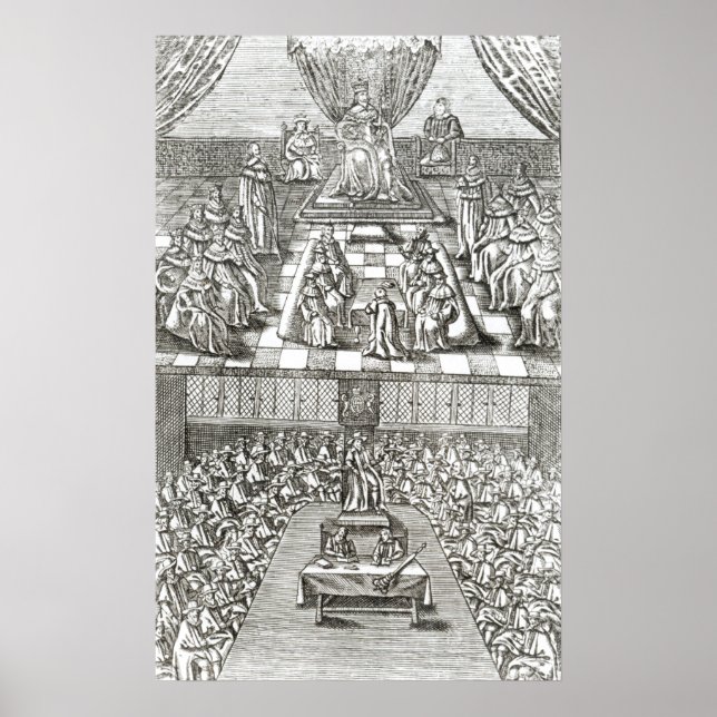 Parlamentets hus 1640 poster (Framsidan)