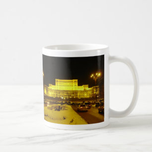 Parlamentets palats, Bukarest, Rumänien Kaffemugg