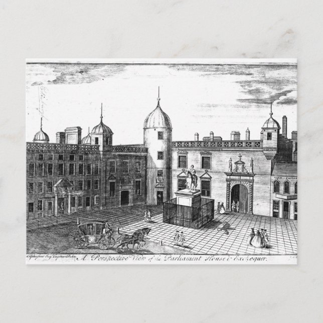 Parlamentets syn på saken vykort (Framsida)