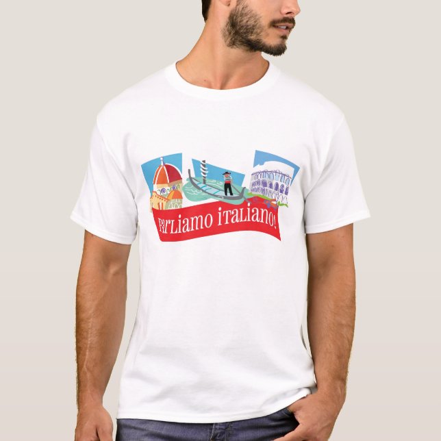 Parlamento Italiano Manar-shirt Tee Shirt (Framsida)