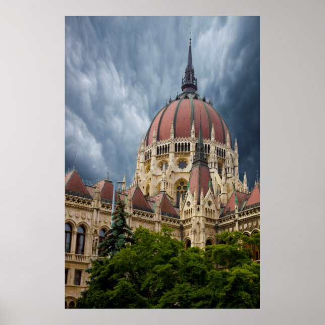 Parlamentsbyggnadskomposit Poster (Framsidan)