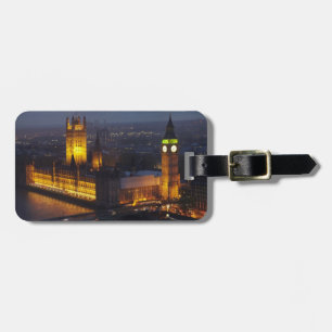 Parlamentshusen, Big Ben, Westminster Bagagebricka