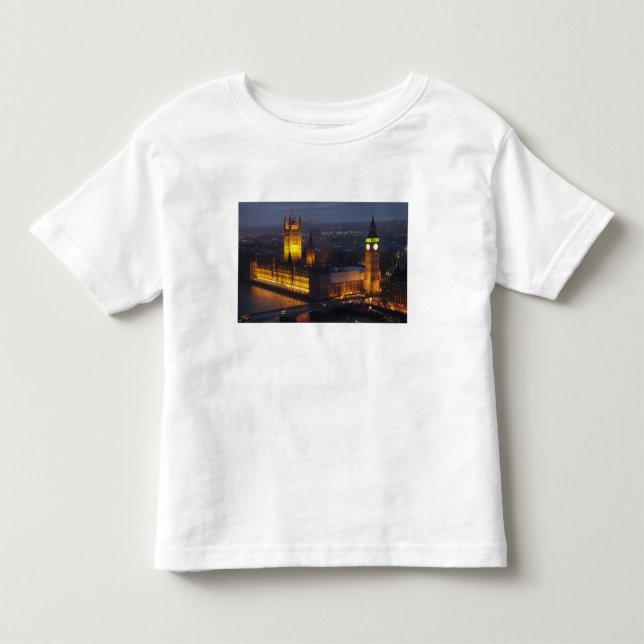 Parlamentshusen, Big Ben, Westminster Tee Shirt (Framsida)